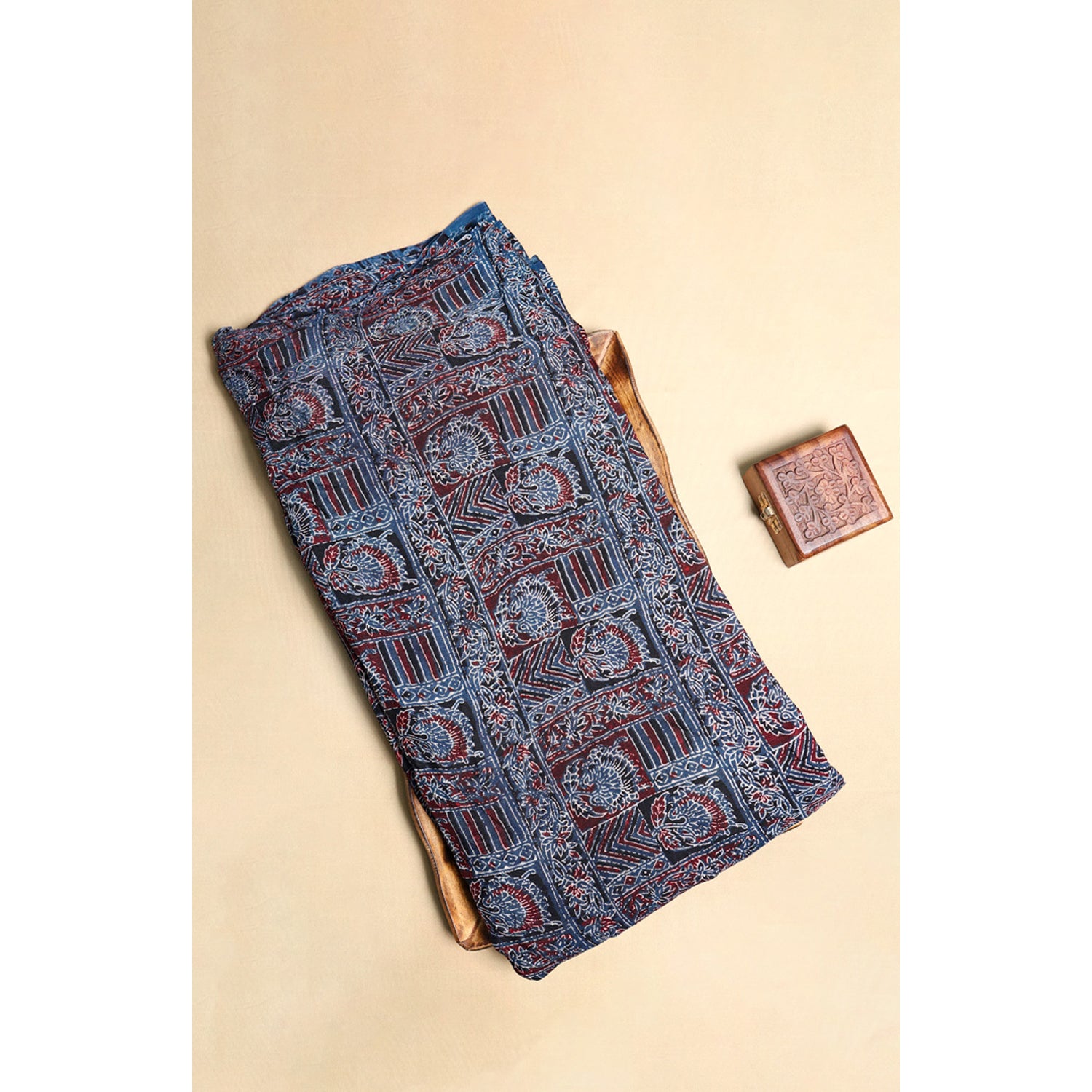 CHINON AJRAKH PRINTED FABRIC