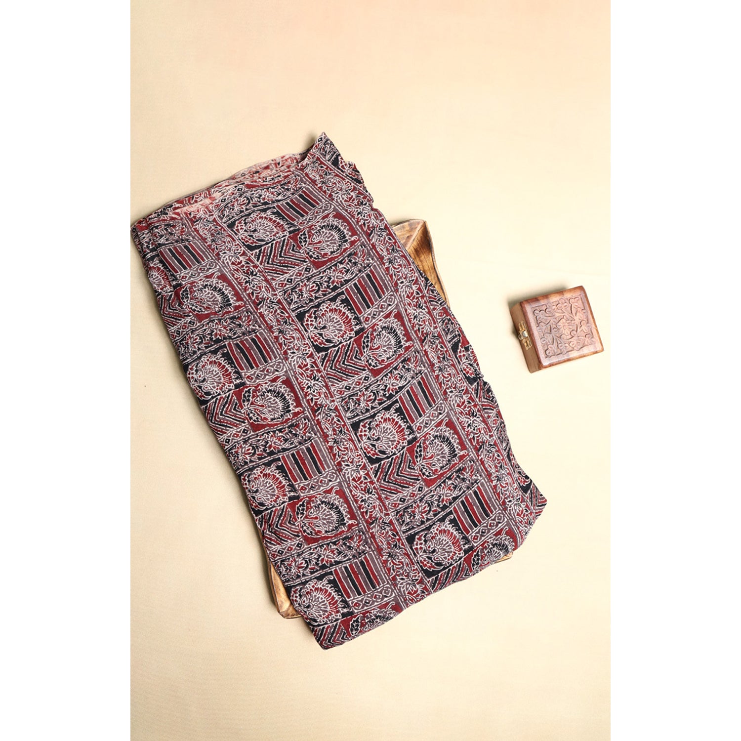 CHINON AJRAKH PRINTED FABRIC