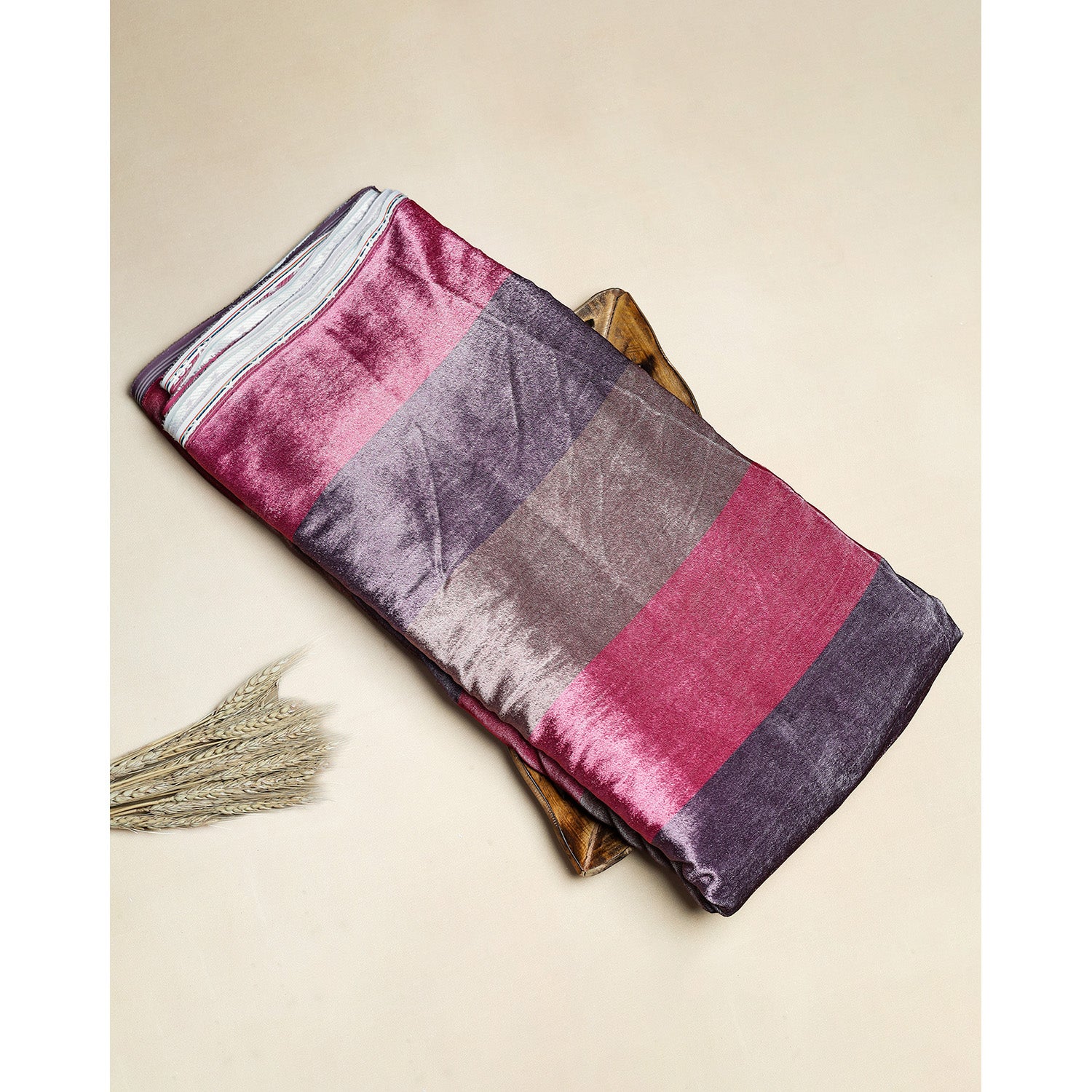 MEHFIL-E-RANG - VELVET DIGITAL PRINTED FABRIC