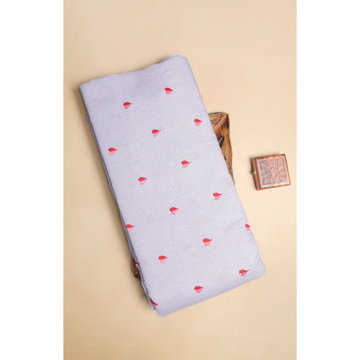 COTTON EMBROIDERED FABRIC