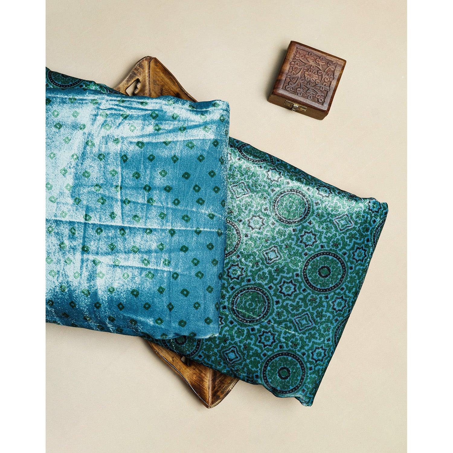 MEHFIL-E-RANG - VELVET DIGITAL PRINTED MIX & MATCH