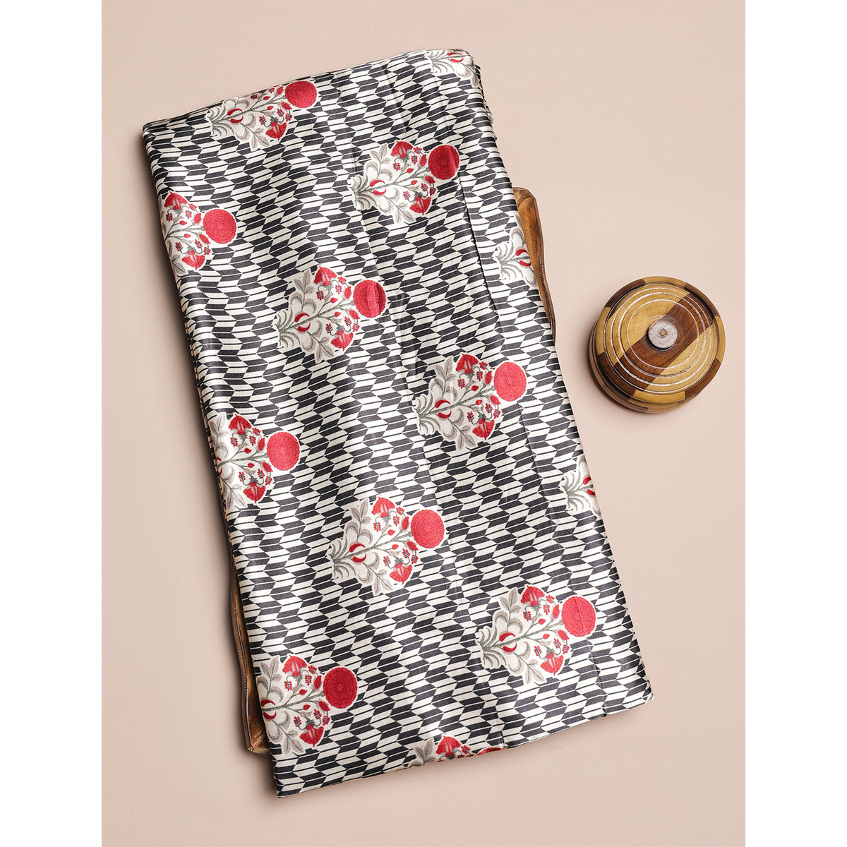 PURE GAJJI SILK PRINTED FABRICS