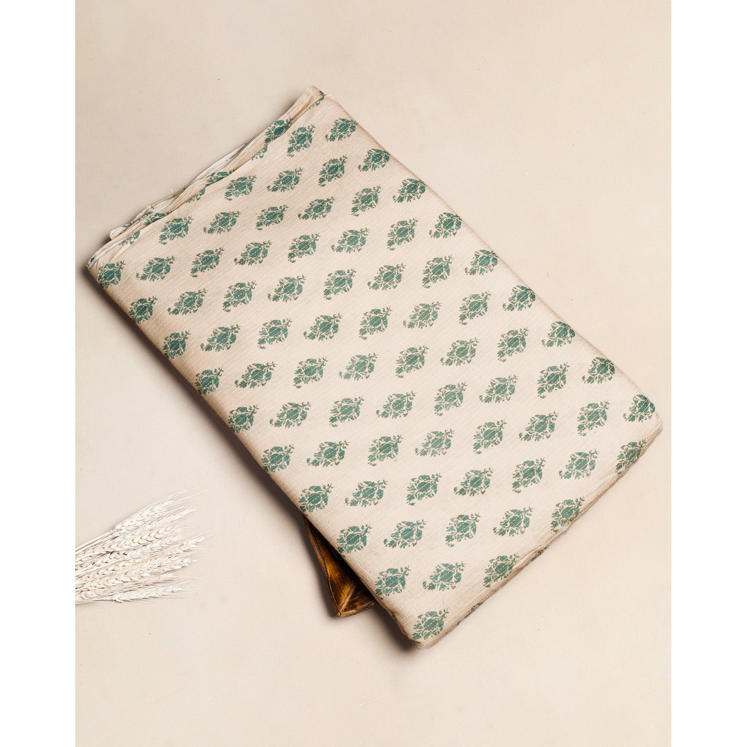 PURE COTTON KANTHA PRINTED FABRIC