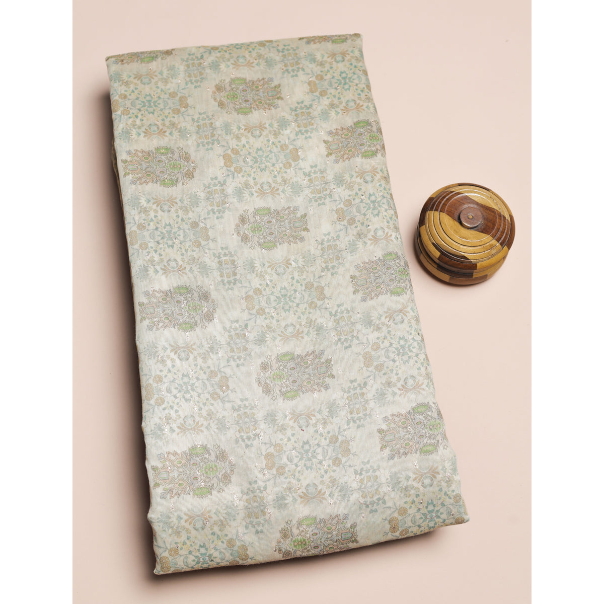 SEMI SILK PRINTED FABRIC