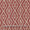 Rosewood Colour Dabu Hand Block Ikat Inspired Print On Dobby with Zari Jacquard Chanderi Feel Viscose Fabric Online 7030B