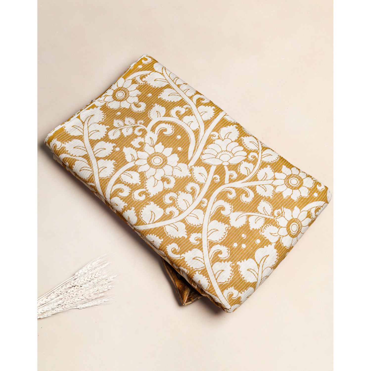 PURE COTTON KANTHA PRINTED FABRIC