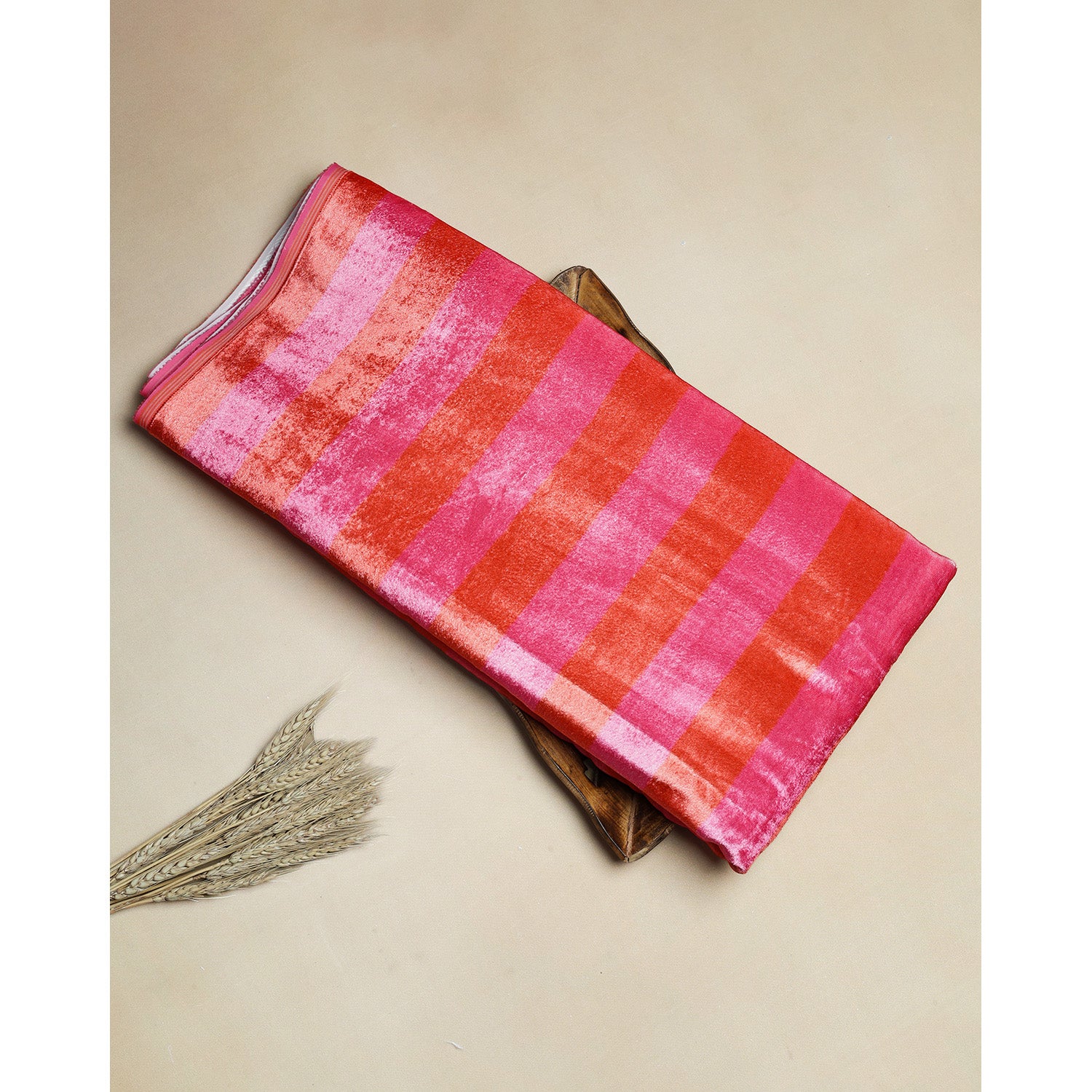 MEHFIL-E-RANG - VELVET DIGITAL PRINTED FABRIC
