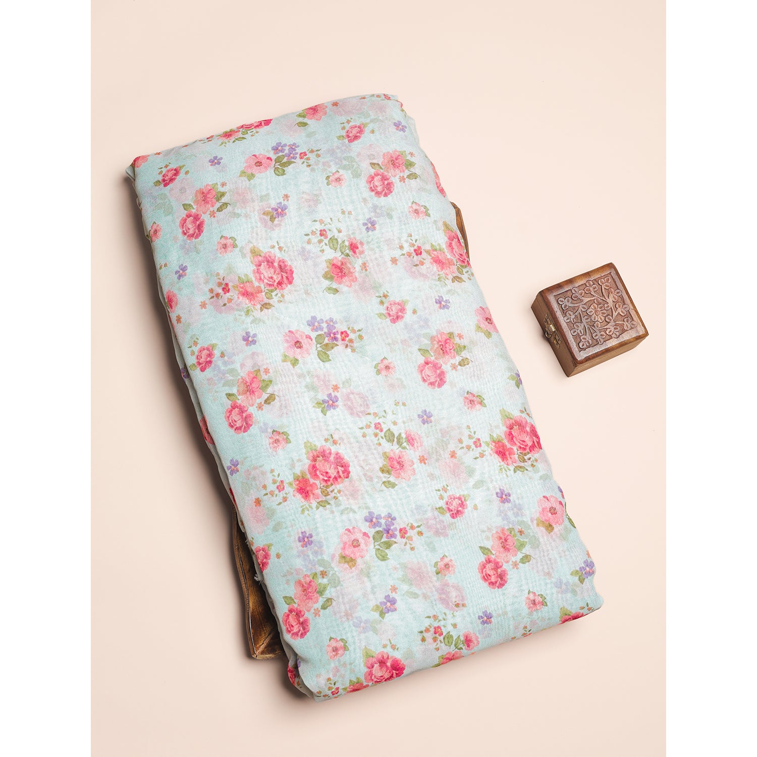 PURE GEORGETTE PRINTED FABRIC