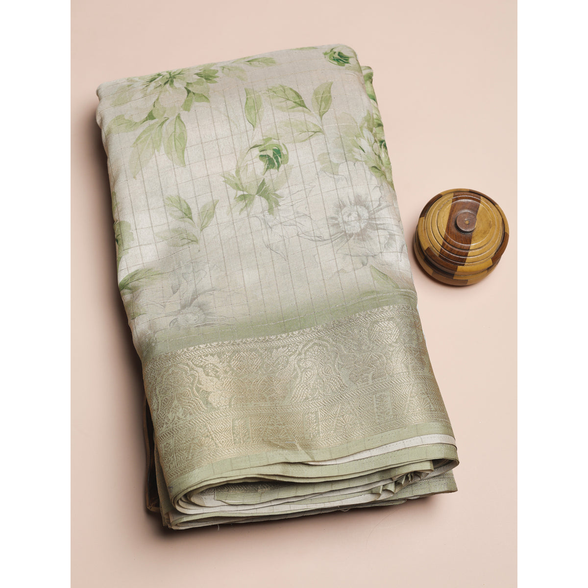 SEMI SILK PRINTED FABRIC