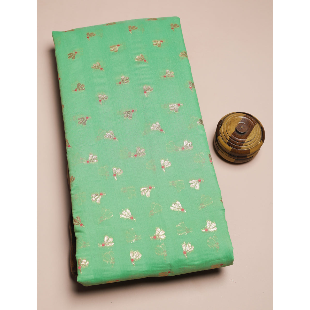 SEMI SILK BUTTA FABRIC