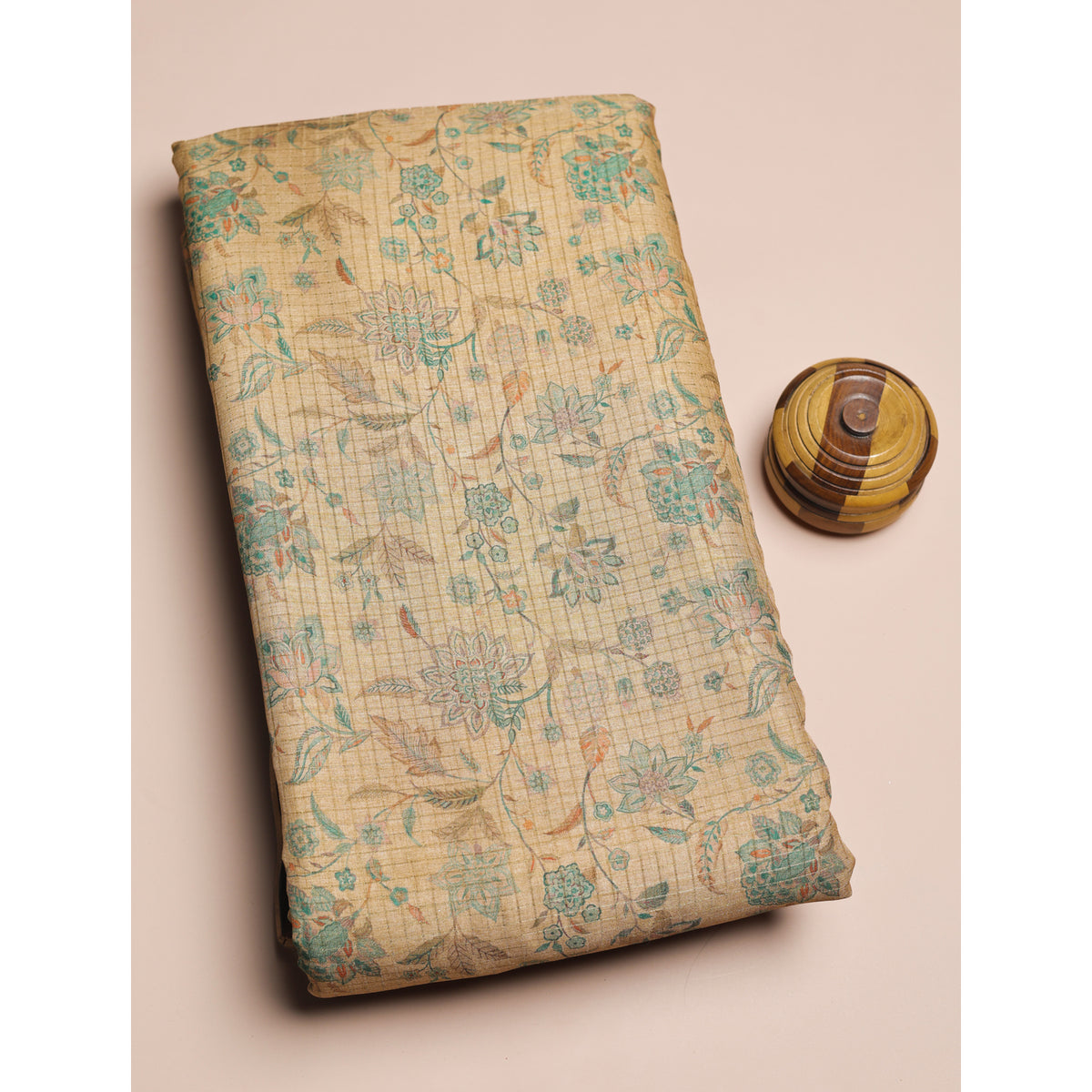 SEMI SILK PRINTED FABRIC