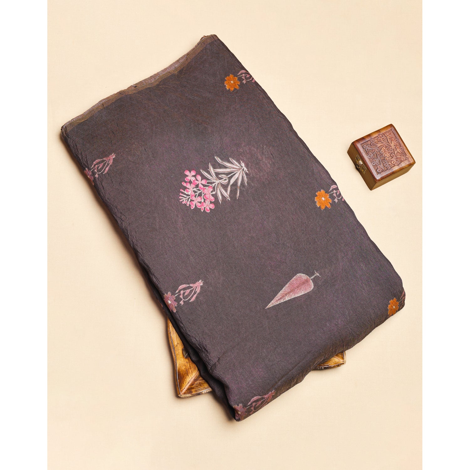 MOGRA CHANDERI PRINTED FABRIC