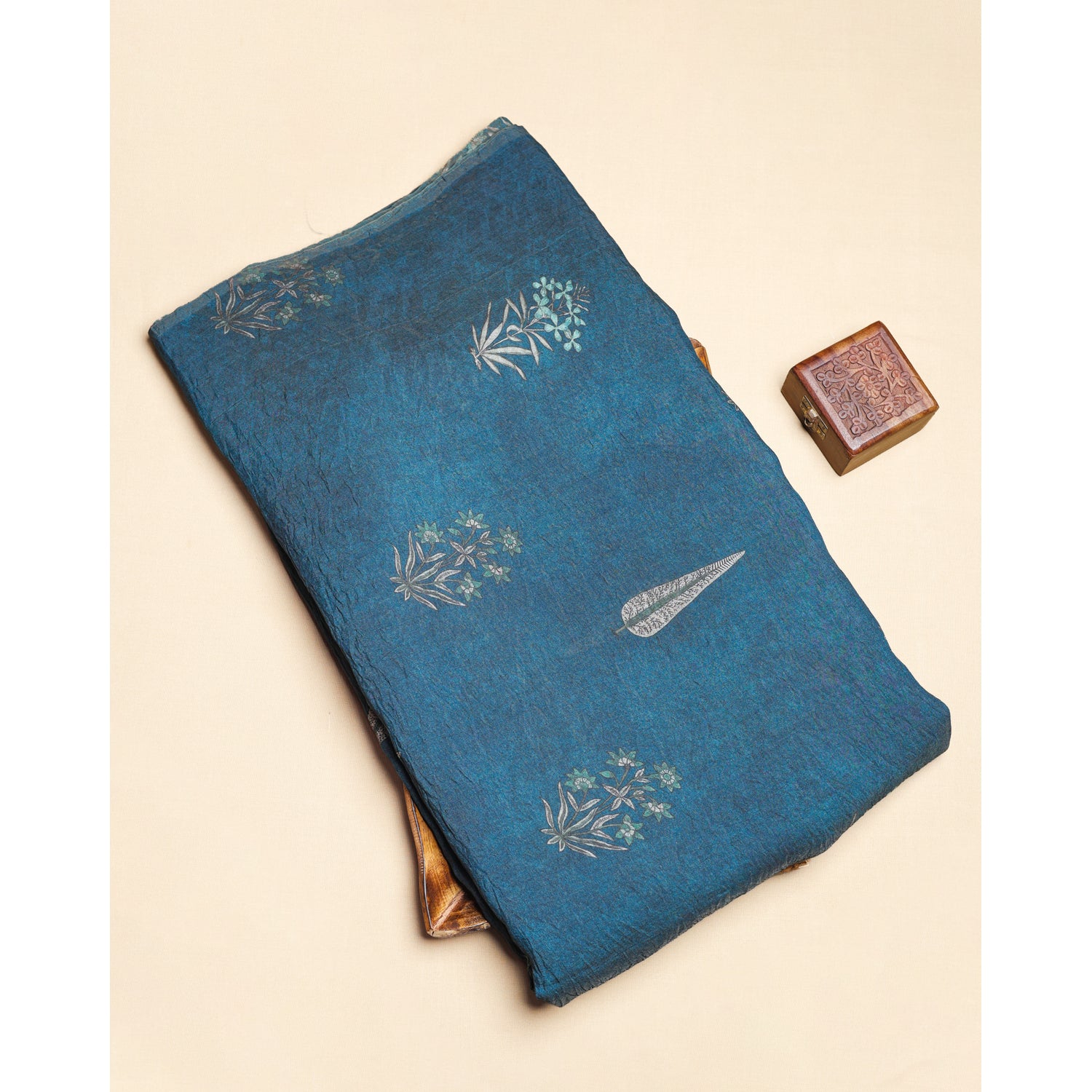 MOGRA CHANDERI PRINTED FABRIC