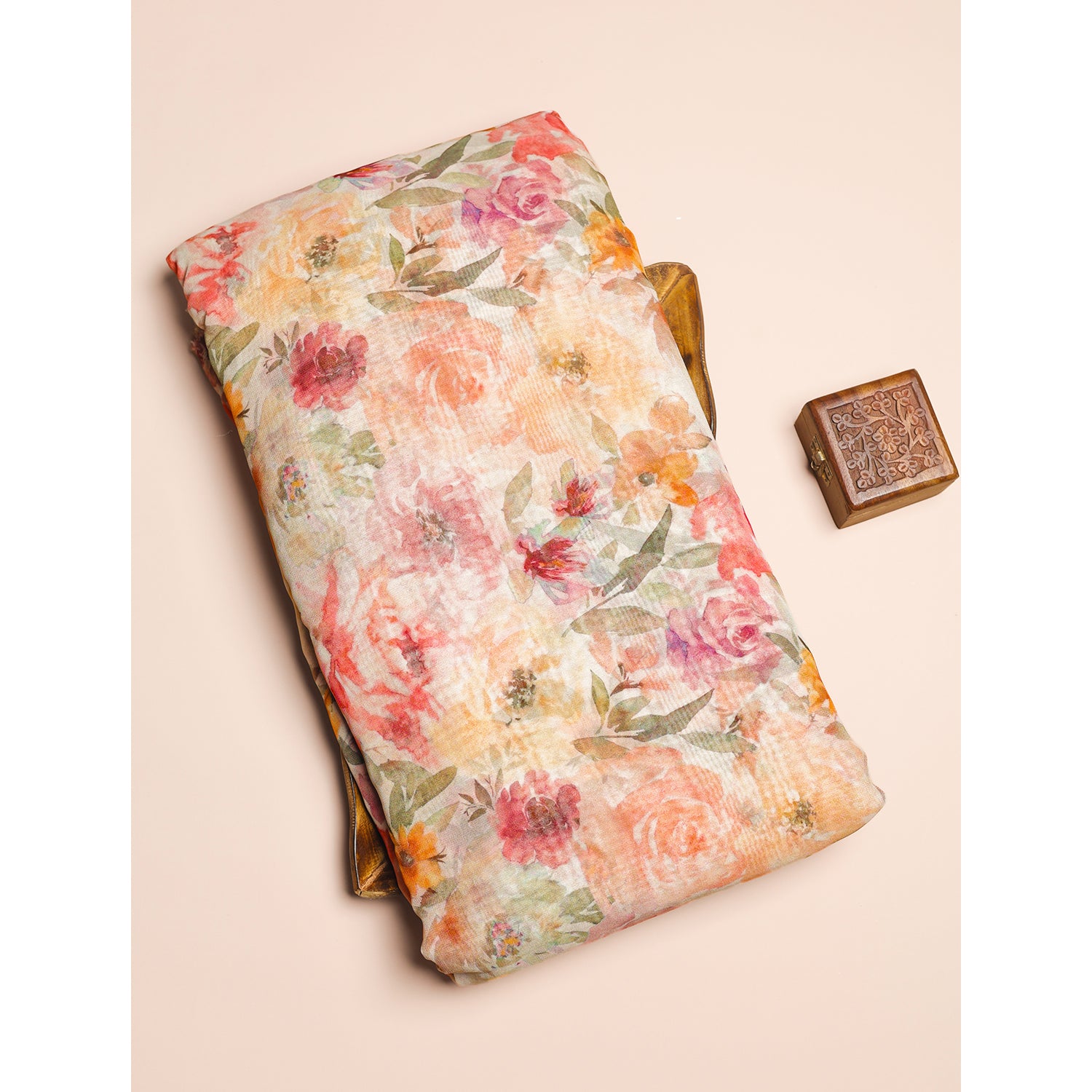PURE GEORGETTE PRINTED FABRIC