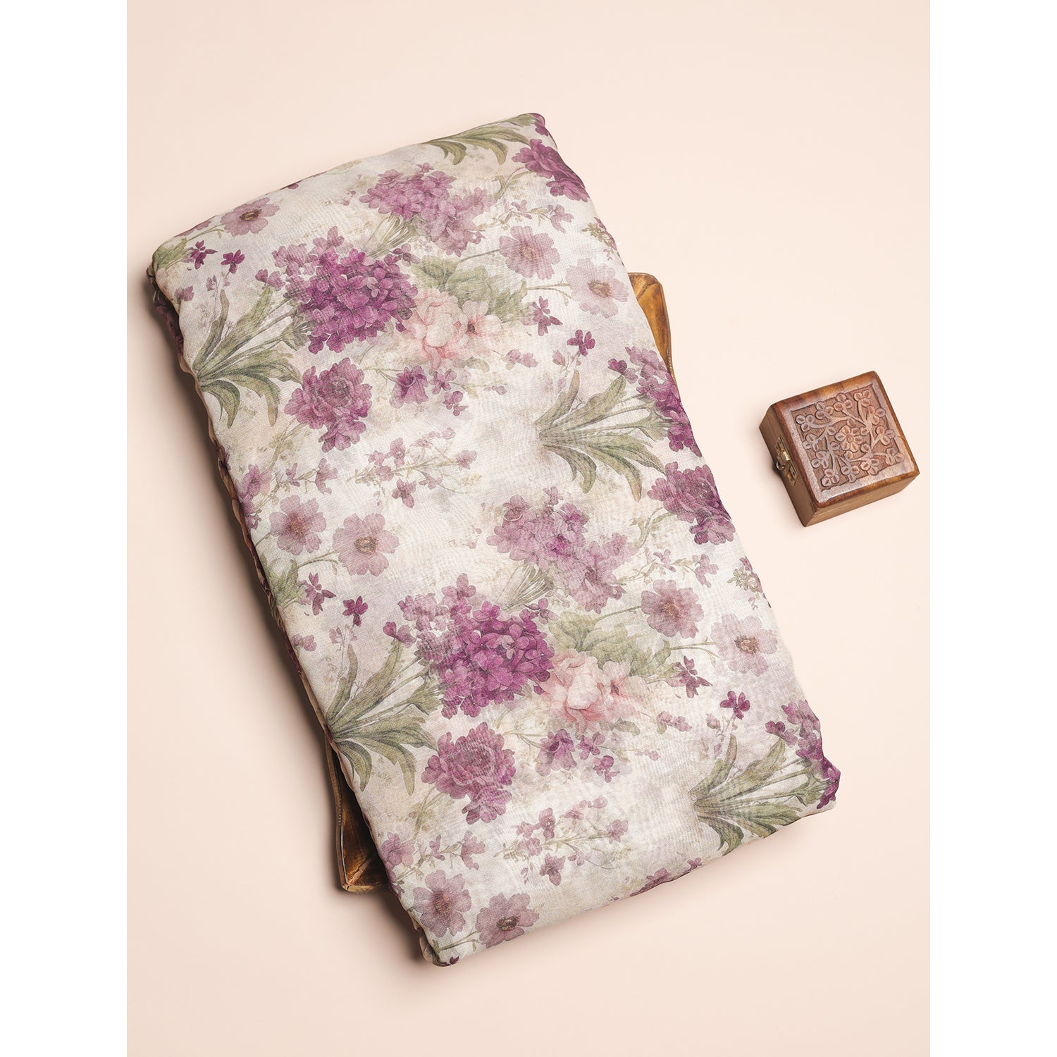 PURE GEORGETTE PRINTED FABRIC