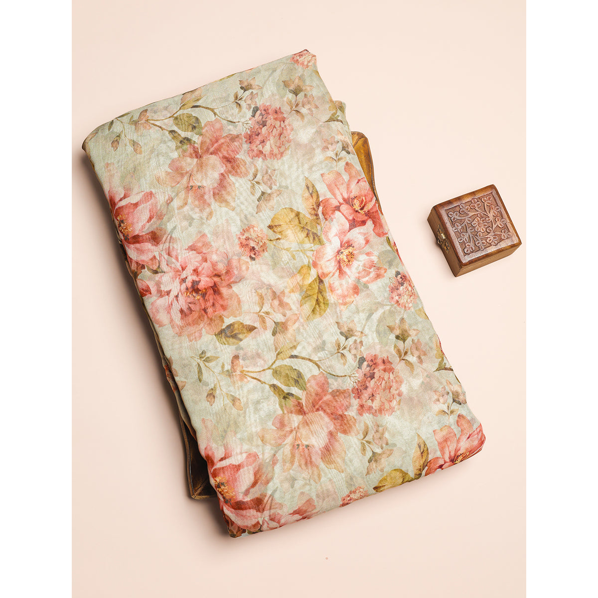 PURE GEORGETTE PRINTED FABRIC