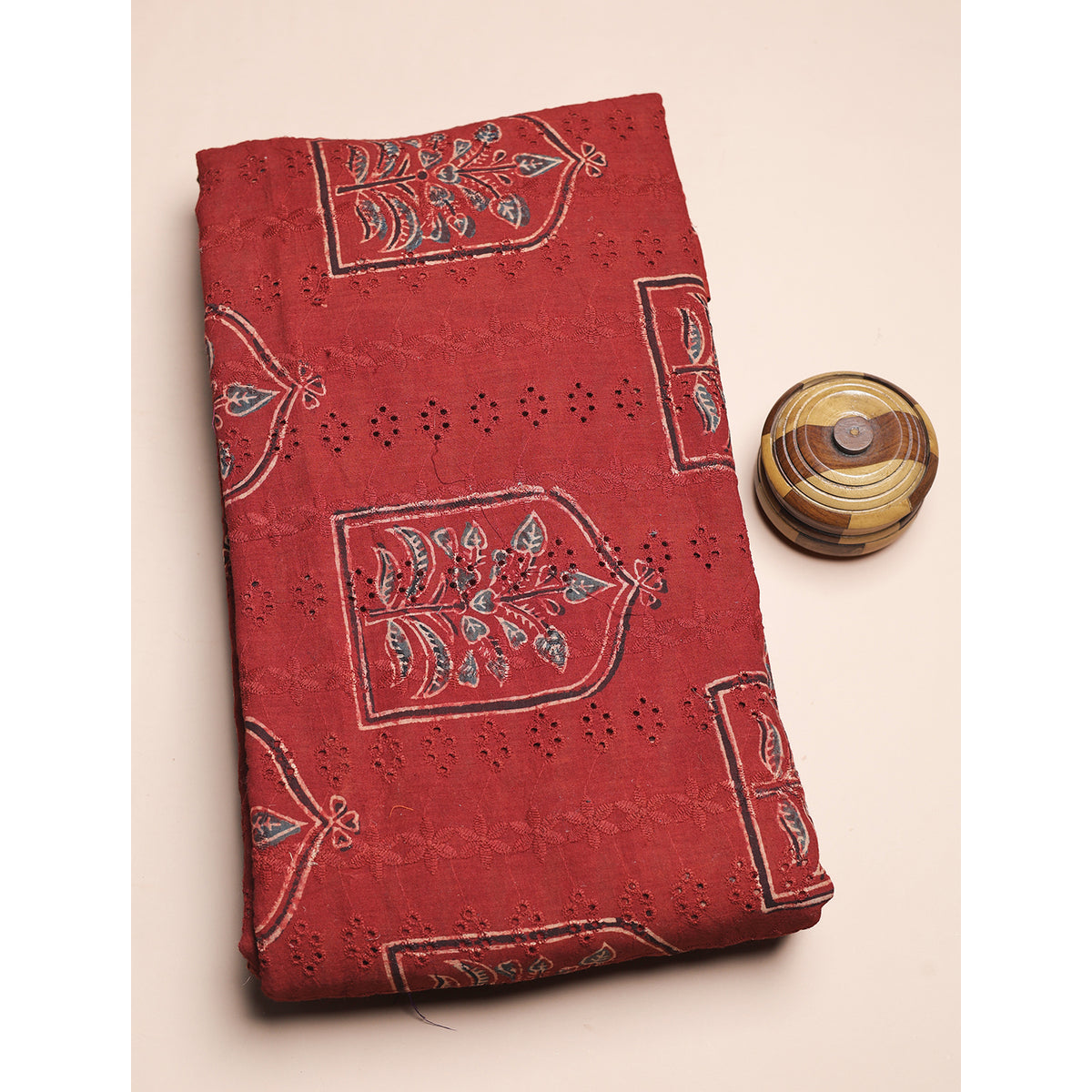 COTTON HAKOBA AJRAKH PRINTED FABRIC