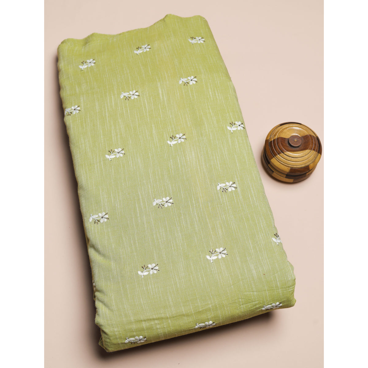 COTTON EMBROIDERED FABRIC