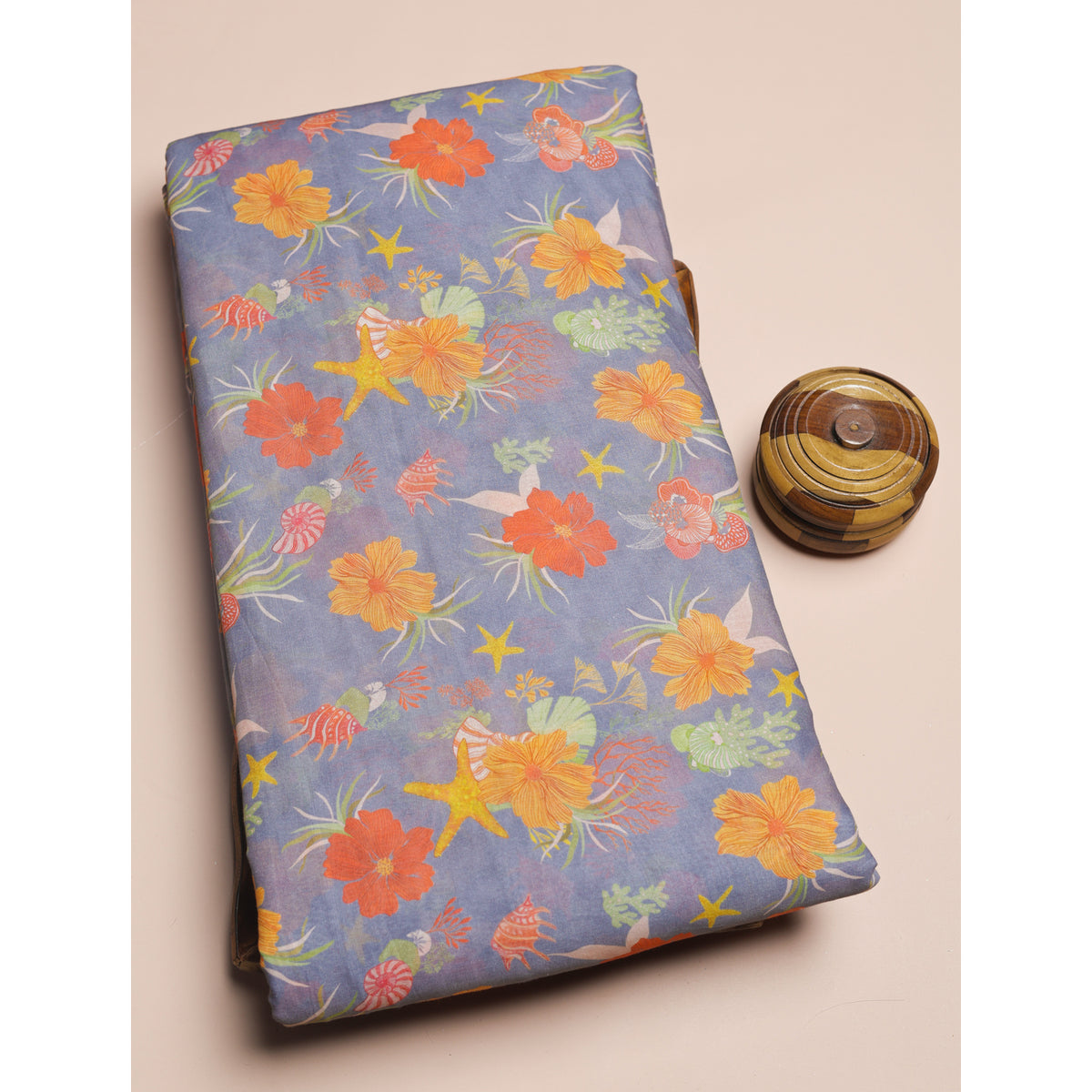 MUL COTTON PRINTED FABRIC