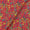 Fancy Modal Chanderi Silk Feel Sugar Coral Colour Gold Jaal Print Fabric Online 9019J2