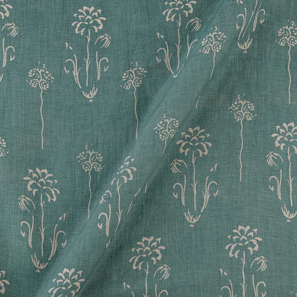 Premium Pure Cambridge Blue Colour Butta Print Fabric Online 9032C1