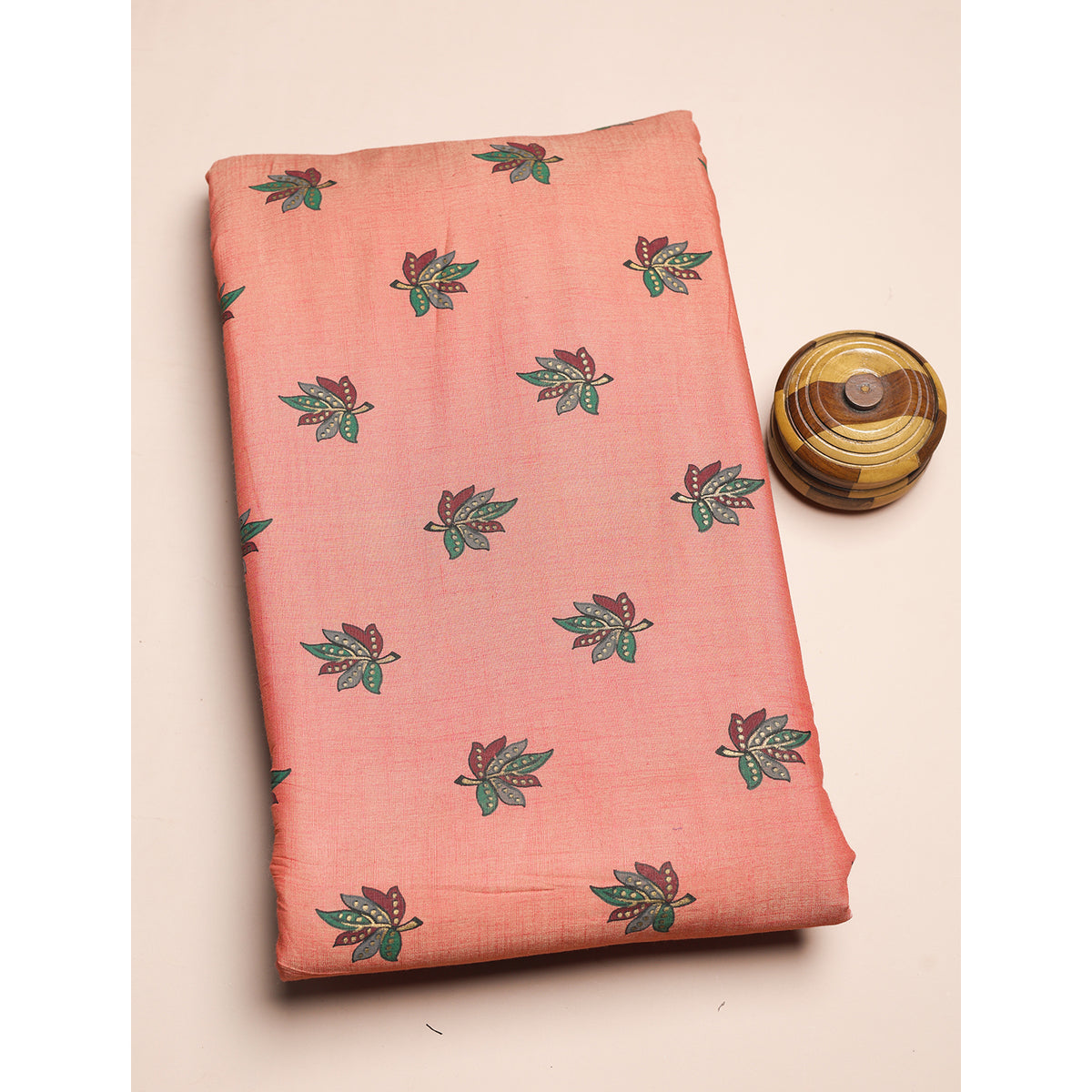 SEMI SILK PRINTED FABRIC