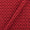 Cotton Cherry Red Colour Chevron Print Fabric Online 9180DH