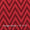 Cotton Cherry Red Colour Chevron Print Fabric Online 9180DH