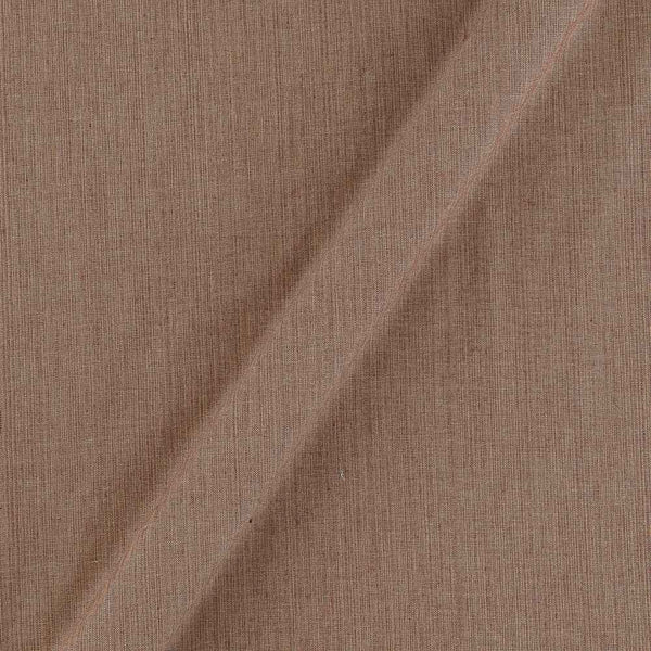 Buy Two Ply Cotton Beige X Brown Cross Tone Fabric Online 9277BH