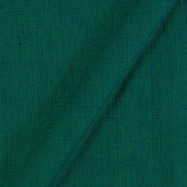 Two Ply Cotton Dark Green X Purple Cross Tone 43 Inches Width Fabric