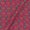 Cotton Satin Feel Fuchsia Pink Colour Gold Foil Patola Print Fabric Online 9358H4