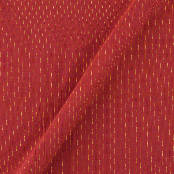 Cotton Geometric Jacquard Orange X Pink Cross Tone Fabric Online 9359ACM8