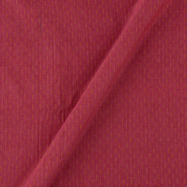 Cotton Geometric Jacquard Carrot Pink Colour Fabric Online 9359ACM9