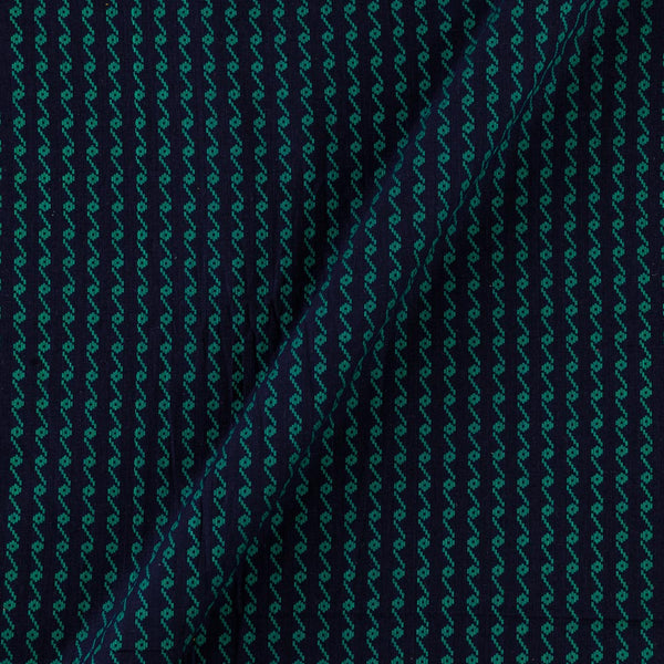 Cotton Jacquard Butta Midnight Blue Colour Fabric Online 9359AHP1
