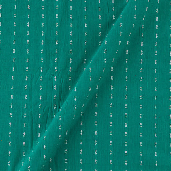 Cotton Jacquard Butti Aqua Marine Colour Fabric Online 9359AHV2