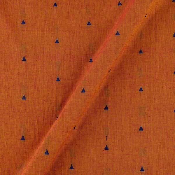 Cotton Jacquard Butti Red X Yellow Cross Tone Washed Fabric Online 9359YU24