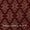 Buy Gamathi Cotton Natural Dyed Ethnic Print Maroon Colour Fabric Online 9445G2