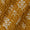 Cotton Dabu Mustard Orange Colour Batik Print Fabric Online 9451CW1