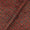 Mashru Gaji Brick Red Colour Ajrakh Hand Block Print Fabric Online 9506UK4