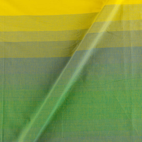 Buy Cotton Green & Yellow Colour Shaded Striped 45 Inches Width Fabric Online 9514U2