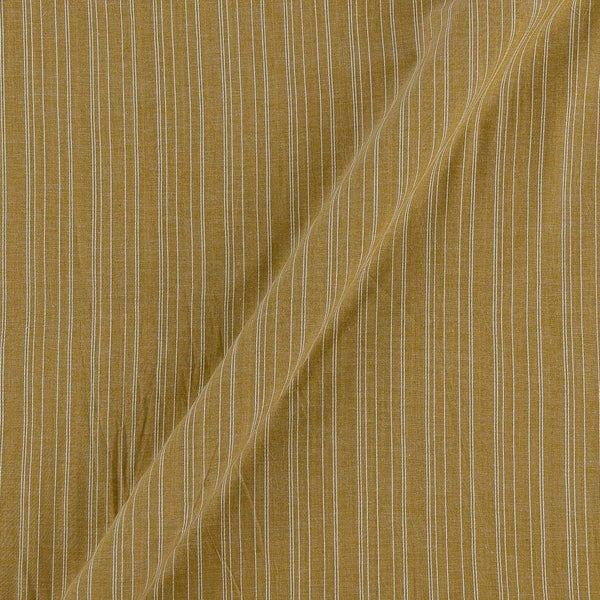 Buy Cotton Olive Colour Kantha Stripe Fabric Online 9572AU2