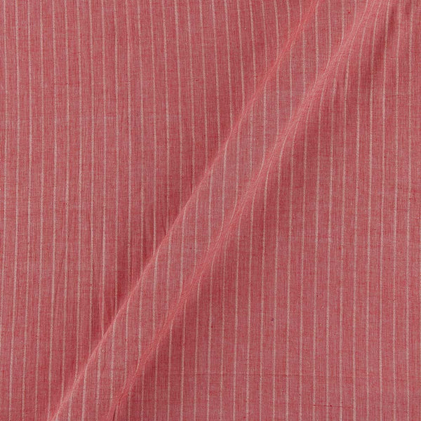 Buy Cotton Carrot X White Cross Tone Kantha Stripe Fabric Online 9572AV3