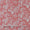 Deep Dyed Dark Theme Cotton Sugar Coral Colour Floral Print Fabric Online 9649AE1