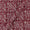 Soft Cotton Maroon Colour Jaal Pattern Jaipuri Hand Block Print Fabric Online 9693W