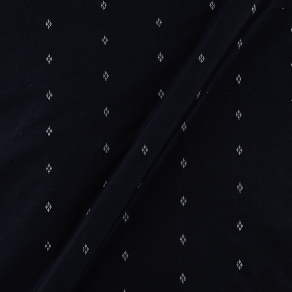 Buy Artificial Satin Dupion Silk Violet x Black Cross Tone Jacquard Butti Fabric Online 9738L8