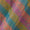 Kota Checks Type Multi Colour Bandhani Print 36 Inches Width Fabric