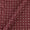 Kota Checks Type Maroon Colour Bandhani Print Fabric online 9817S