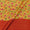 Jaal Print with Jacquard Daman Border Mustard Yellow Colour Art Silk Fabric Online 9821AS1