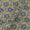 Cotton Lime Green Colour Floral Jaal Jaipuri Hand Block Print Fabric Online 9879AP