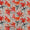 Floral Print on White Colour Muslin Silk Feel Viscose Fabric Online 9897AL
